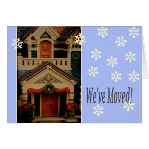 We've Moved - New Address Christmas Card