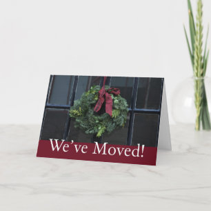 We've Moved - New Address Christmas Card Feestdagen Kaart