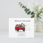 We've Moved! New Home Aankondiging (Staand voorkant)