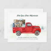 We've Moved New Year Moving Announcement Card Aankondiging (Voorkant / Achterkant)