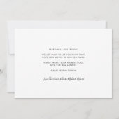 We've Moved Watercolor Eucalyptus Moving Aankondiging (Achterkant)