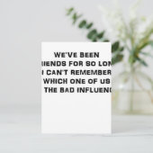 WEVE WAS VRIENDELIJK VOOR ZO LANG IK WIL ME HERINN BRIEFKAART (Staand voorkant)