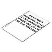 WEVE WAS VRIENDELIJK VOOR ZO LANG IK WIL ME HERINN NOTITIEBOEK (Linkerzijde)