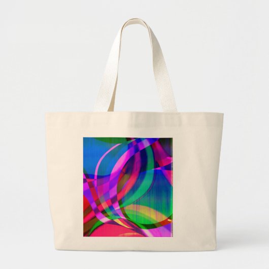 Weven in de Breeze Grote Tote Bag (Voorkant)