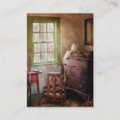 Weven - in het weershuisje visitekaartje (Achterkant)