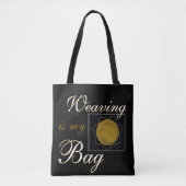 Weven is mijn Tasmanden Tote Bag (Voorkant)