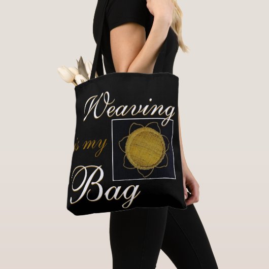 Weven is mijn Tasmanden Tote Bag (Dichtbij)