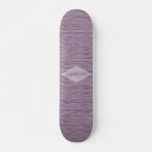 Weven kijk design Amethyst Green HAMbWG Skateboard (Voorkant)