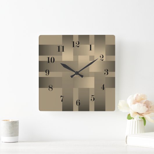 Weven, linten, satin vierkante klok (Huis)