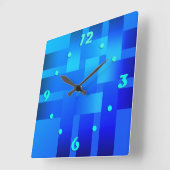 Weven, linten, satin-vierkante muurklok vierkante klok (Hoek)