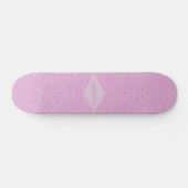Weven look Design Pink HAMbWG Skateboard (Horizontaal)