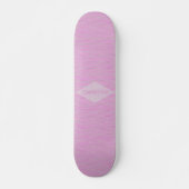 Weven look Design Pink HAMbWG Skateboard (Voorkant)