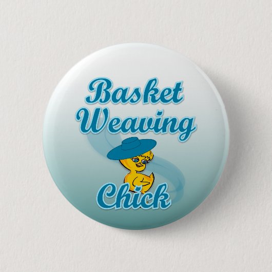 Weven van mandje, kies 3 ronde button 5,7 cm (Voorkant)