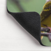 Wever, vogel, gele vogel muismat (Hoek)