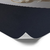 Wever vrouw van de witte ring schilderij poster (Hoek)