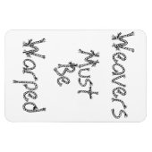 Wevers moeten vervormde magneet zijn (Horizontaal)