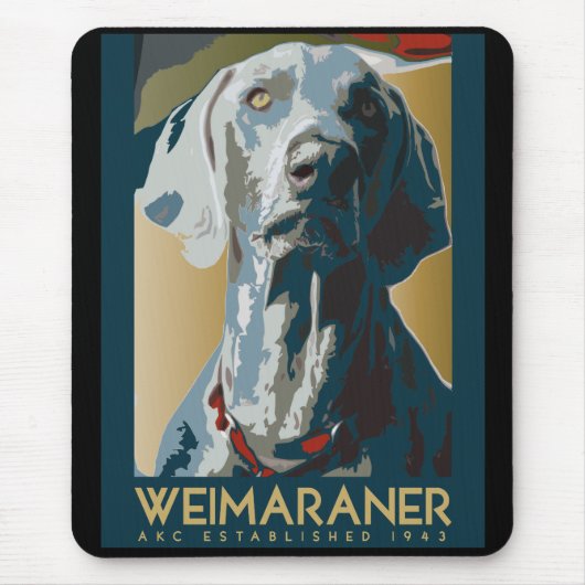 Wewimaraner Nation : Weimaraner 1943 Muismat (Voorkant)