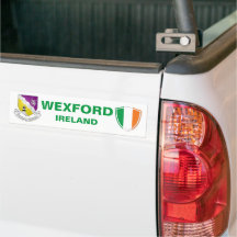 Wexford Ireland Crest en Irish Flag