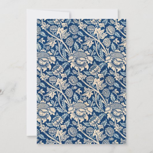 Wey, 1883 door William Morris Feestdagenkaart (Voorkant)