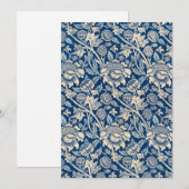 Wey, 1883 door William Morris Feestdagenkaart (Voorkant / Achterkant)