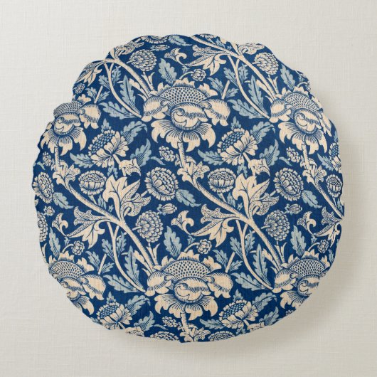 Wey, 1883 door William Morris Rond Kussen (Voorkant)