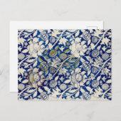 Wey, van William Morris Beauful  Art  Briefkaart (Voorkant / Achterkant)