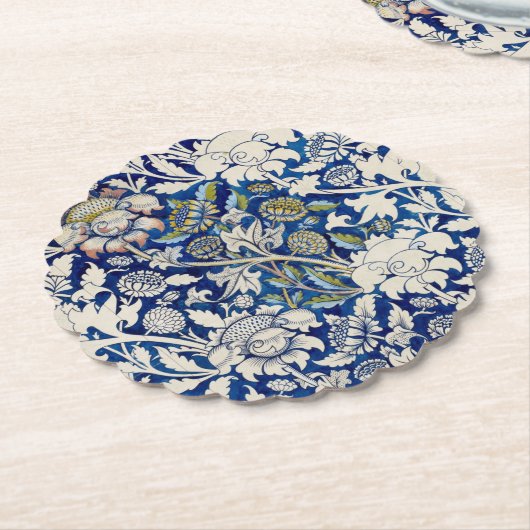 Wey, van William Morris Beauful Art Kartonnen Onderzetters (Gekanteld)