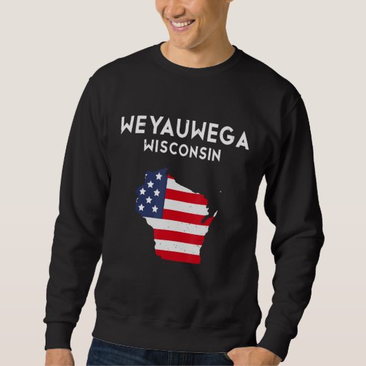 Weyauwega Wisconsin USA Trui (Voorkant)