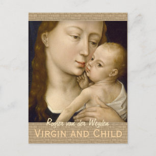 Weyden Virgin en Child CC0668 Briefkaart