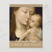 Weyden Virgin en Child CC0668 Briefkaart (Voorkant)