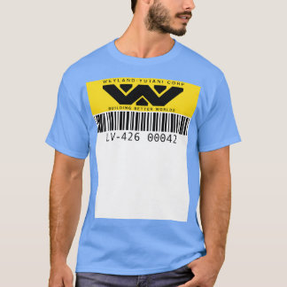 Weyland Yutani Asset label Baseball T-shirt