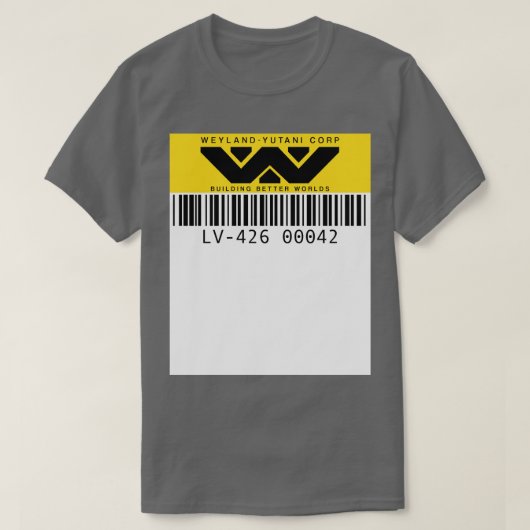 Weyland Yutani Asset label Crewneck Sweatshirt (Design voorkant)