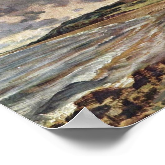 Weymouth Bay door stabiele John (beste kwaliteit) Poster (Hoek)