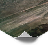 Weymouth Bay met naderend Storm Poster (Hoek)