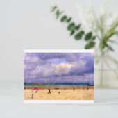 Weymouth Beach Briefkaart (Staand voorkant)