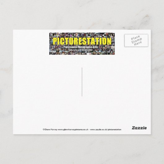 Weymouth Beach Briefkaart (Achterkant)