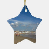 Weymouth Beach Keramisch Ornament (Rechts)