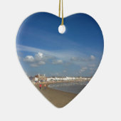 Weymouth Beach Keramisch Ornament (Rechts)