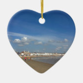 Weymouth Beach Keramisch Ornament (Voorkant)