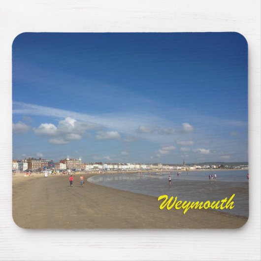 Weymouth Beach Muismat (Voorkant)
