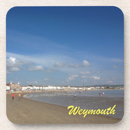 Weymouth Beach Onderzetter (Voorkant)