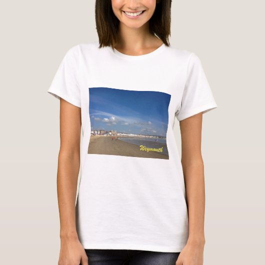 Weymouth Beach T-shirt (Voorkant)