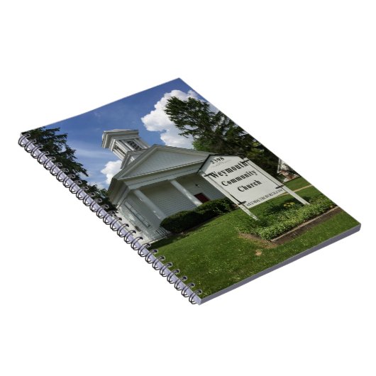 Weymouth Community Church Notitieboek (Rechterzijde)