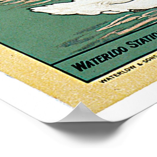 Weymouth door Londen & Southwestern Poster (Hoek)