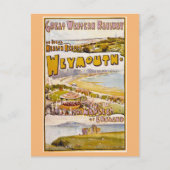 Weymouth, Dorset, Engeland, Train Excursion Briefkaart (Voorkant)