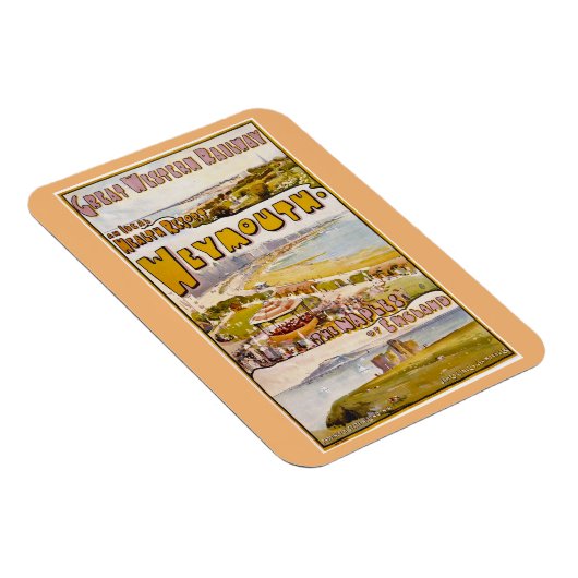 Weymouth, Dorset, Engeland, Train Excursion Magneet (Rechterzijde)