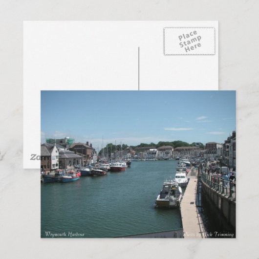 Weymouth Harbour Briefkaart (Voorkant / Achterkant)