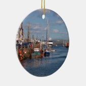 Weymouth Harbour Keramisch Ornament (Rechts)
