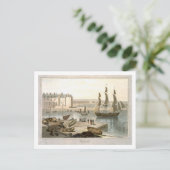 Weymouth Harbour uit 'A Voyage Around Great Brit' Briefkaart (Staand voorkant)