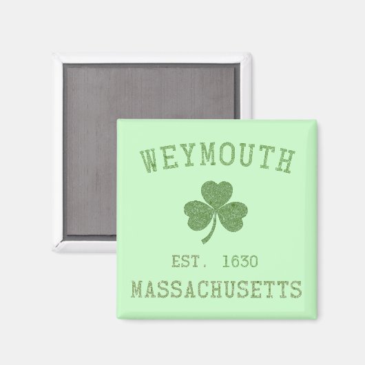 Weymouth MA Magnet (Voorkant / Achterkant)